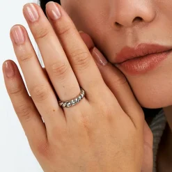 Gioielli Donna|Anelli In Acciaio<Bluespirit ANELLO FELICITA' - P.314C03000212