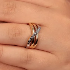 Gioielli Donna|Anelli In Oro<Bluespirit ANELLO INTRECCIO - P.13C903000712