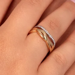 Gioielli Donna|Anelli In Oro<Bluespirit ANELLO INTRECCIO - P.13C903001010
