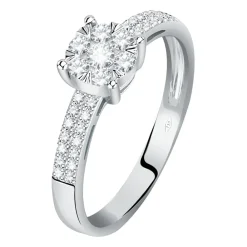 Gioielli Donna|Anello Solitario<Bluespirit Anello Promessa d'amore - P.203103006506