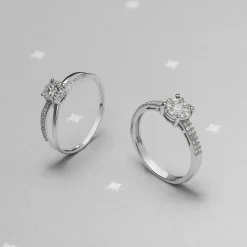 Gioielli Donna|Anello Solitario<Bluespirit Anello Promessa d'amore - P.203103006506