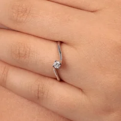 Gioielli Donna|Anello Solitario<Bluespirit Anello Promessa d'amore - P.203103000810