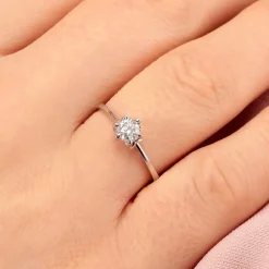 Gioielli Donna|Anello Solitario<Bluespirit Anello Promessa d'amore - P.20C903005312I