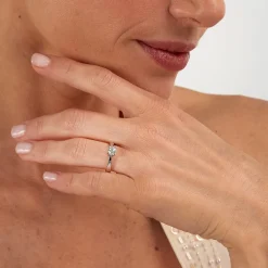 Gioielli Donna|Anello Solitario<Bluespirit Anello Promessa d'amore - P.203103000612I
