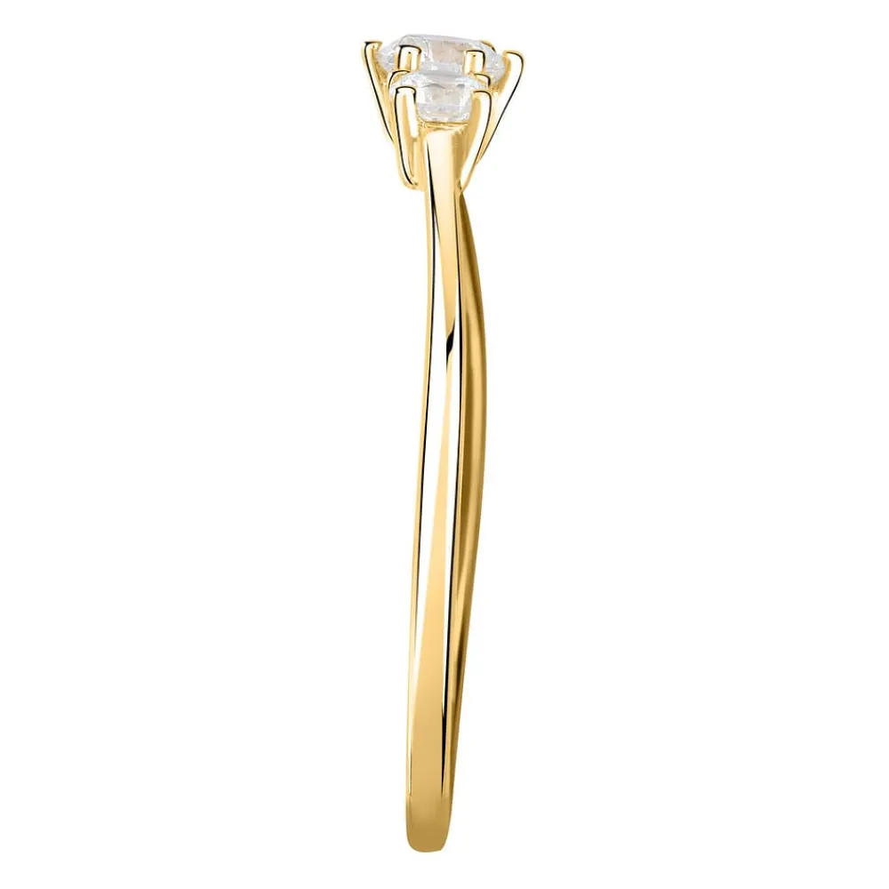 Scopri Tutti Gli Anelli Di Fidanzamento|Anello Solitario<Live Diamond ANELLO CONTEMPORARY DIAMOND - LDY025121010