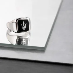 Gioielli In Acciaio|Anelli Uomo<Maserati ANELLO JEWELS - JM222AVD07019