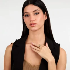 Anelli In Acciaio|Anelli<Trussardi ANELLO T-DESIGN - TJAXA29012