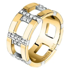 Anelli In Acciaio|Gioielli Donna<Trussardi ANELLO T-LOGO - TJAXC38012