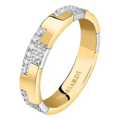 Gioielli In Acciaio|Anelli In Acciaio<Trussardi ANELLO T-LOGO - TJAXC39012