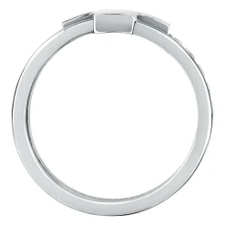 Anelli In Acciaio|Gioielli Donna<Trussardi ANELLO T-LOGO - TJAXC42012
