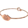 Bracciali|Gioielli In Acciaio<10 buoni propositi BRACCIALE SKIN - BP.B5458/RO