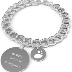 Bracciali|Gioielli In Acciaio<10 buoni propositi BRACCIALE LE GROUMETTE - BP.B5887