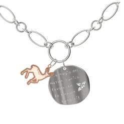 Bracciali|Gioielli In Acciaio<10 buoni propositi BRACCIALE LA VITA É UNA FAVOLA - BP.N9931