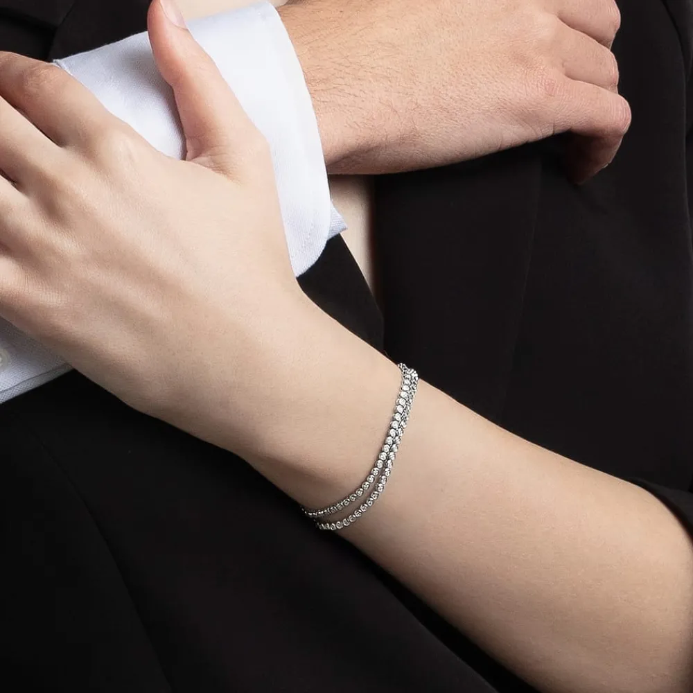 Gioielli Con Diamanti|Bracciali Con Diamanti<Bluespirit BRACCIALE B-TENNIS - P.77C905001100
