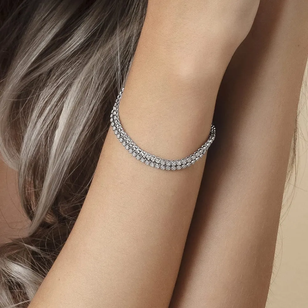 Gioielli Con Diamanti|Bracciali Con Diamanti<Bluespirit BRACCIALE B-TENNIS - P.77C905001100