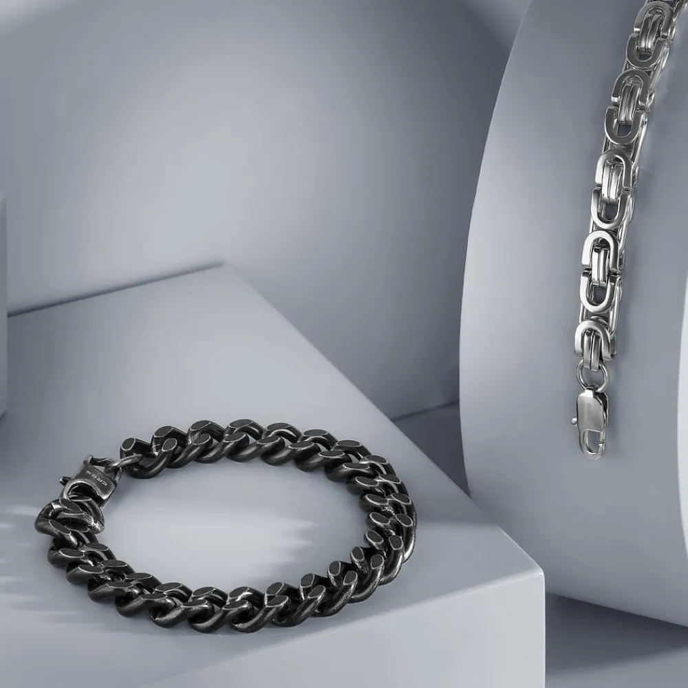 Gioielli Uomo|Bracciali In Acciaio<Bluespirit BRACCIALE CREW - P.31Q905002400