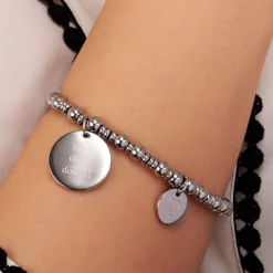 Bracciali In Acciaio|Bracciali Donna<Bluespirit BRACCIALE GOOD VIBES - P.31R505001600