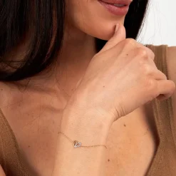 Gioielli Donna|Bracciali<Bluespirit BRACCIALE LOVE CRYSTAL - P.138E05000300