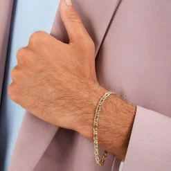 Gioielli Uomo|Bracciali Uomo<Bluespirit BRACCIALE OCCHIO DI PERNICE - P.131C05000100