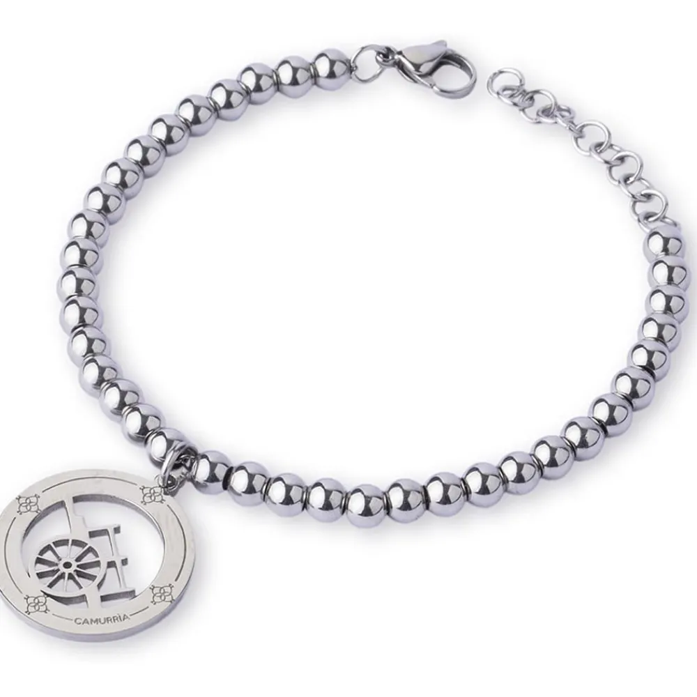 Bracciali|Gioielli In Acciaio<Camurrìa BRACCIALE CAMURRÌA CHIUMMU - CJ.BR01T.3B