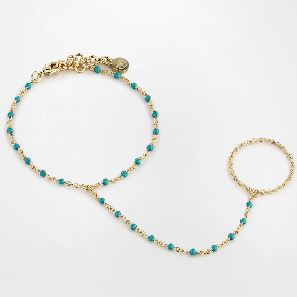 Bracciali|Gioielli In Acciaio<Chiara Ferragni Brand BRACCIALE TURQUOISE - J19AYT09