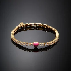Gioielli Donna<Chiara Ferragni Brand Bracciale Cuoricino Neon - J19AWD08