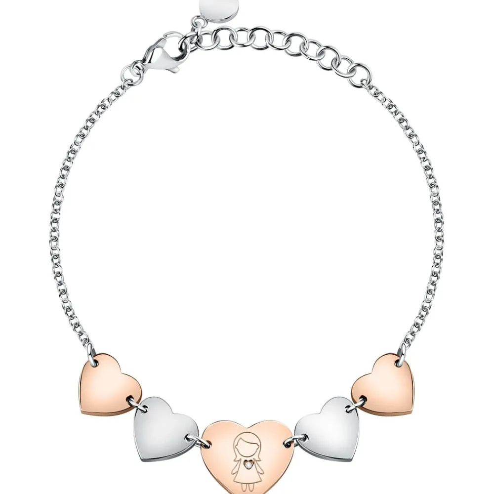 Bracciali|Gioielli In Acciaio<Dolcicoccole BRACCIALE - DOC.31Q405002700