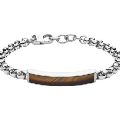 Bracciali|Gioielli In Acciaio<Fossil BRACCIALE MENS DRESS - FO.JF03447040