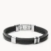 Bracciali|Gioielli In Acciaio<Fossil BRACCIALE VINTAGE CASUAL - FO.JF03686040