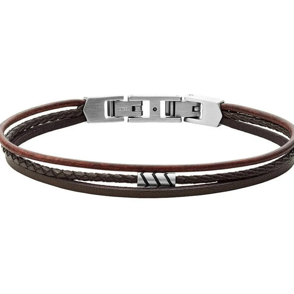 Bracciali|Gioielli In Acciaio<Fossil BRACCIALE VINTAGE CASUAL - FO.JF03714040