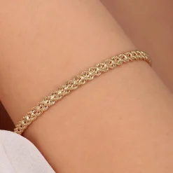 Gioielli In Oro|Gioielli Donna<Bluespirit Bracciale in Oro - Corda