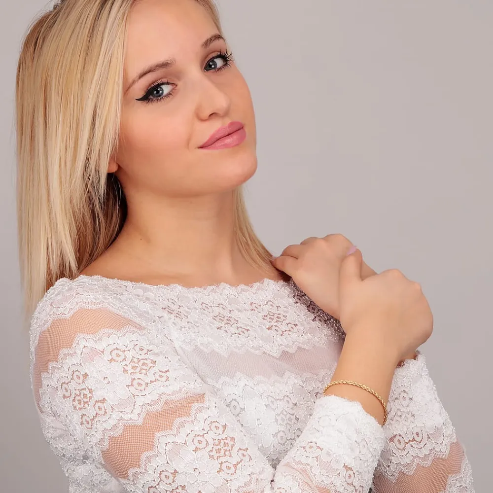 Gioielli In Oro|Gioielli Donna<Bluespirit Bracciale in Oro - Corda