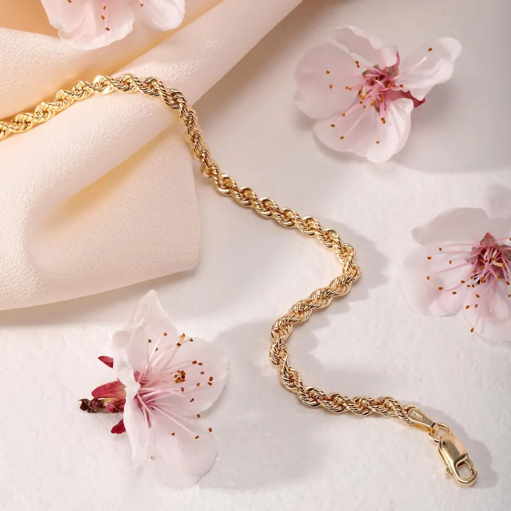 Gioielli In Oro|Gioielli Donna<Bluespirit Bracciale in Oro - Corda