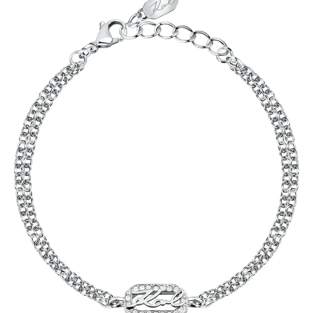 Bracciali|Gioielli In Acciaio<Karl Lagerfeld BRACCIALE CRYSTALS - KLAYC33