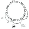Bracciali|Gioielli In Acciaio<Karl Lagerfeld BRACCIALE CHARMS - KLAYD12