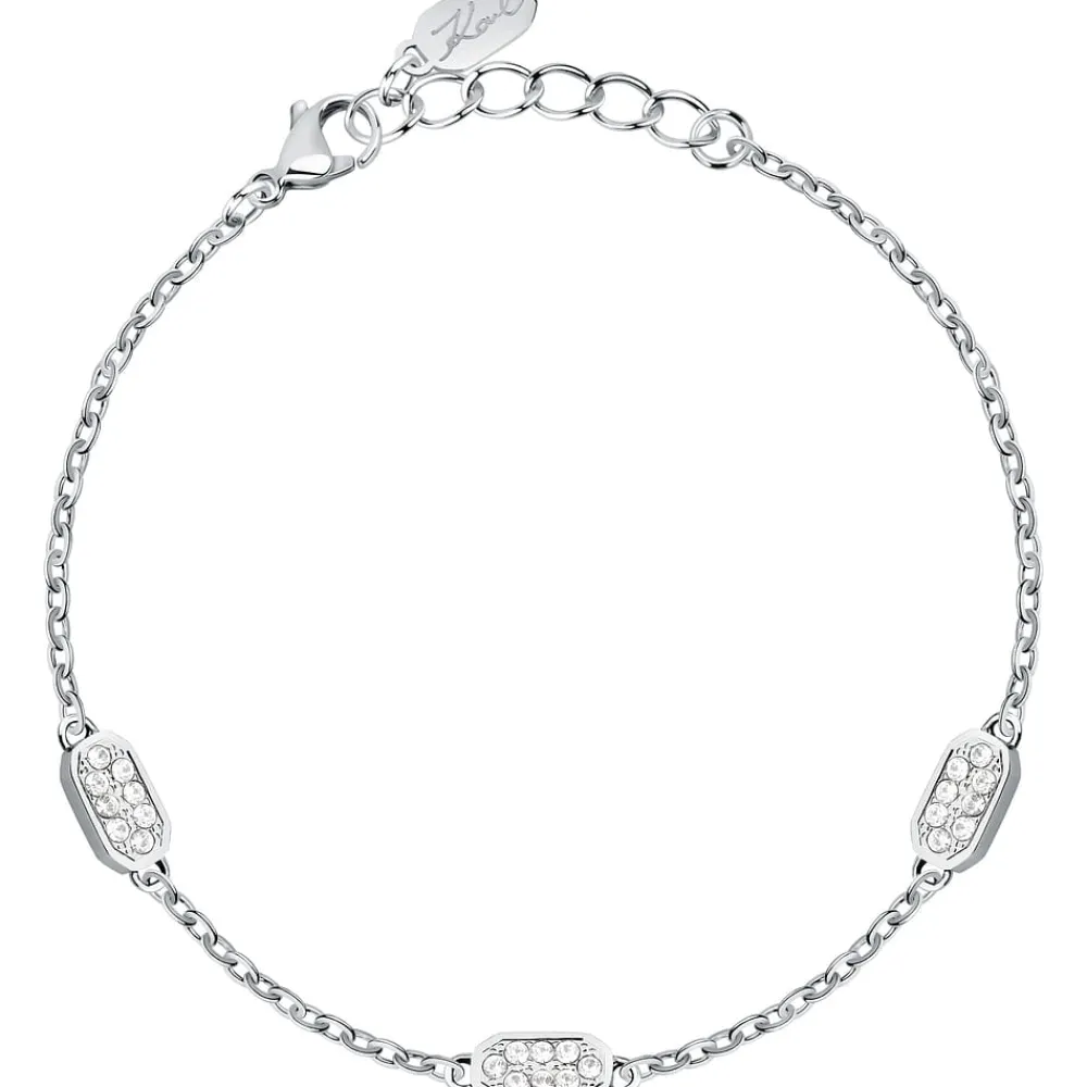 Bracciali|Gioielli In Acciaio<Karl Lagerfeld BRACCIALE CRYSTALS - KLAYC65