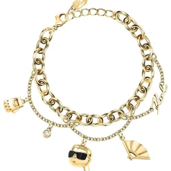 Bracciali|Gioielli In Acciaio<Karl Lagerfeld BRACCIALE CHARMS - KLAYD11