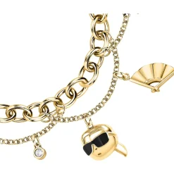 Bracciali|Gioielli In Acciaio<Karl Lagerfeld BRACCIALE CHARMS - KLAYD11