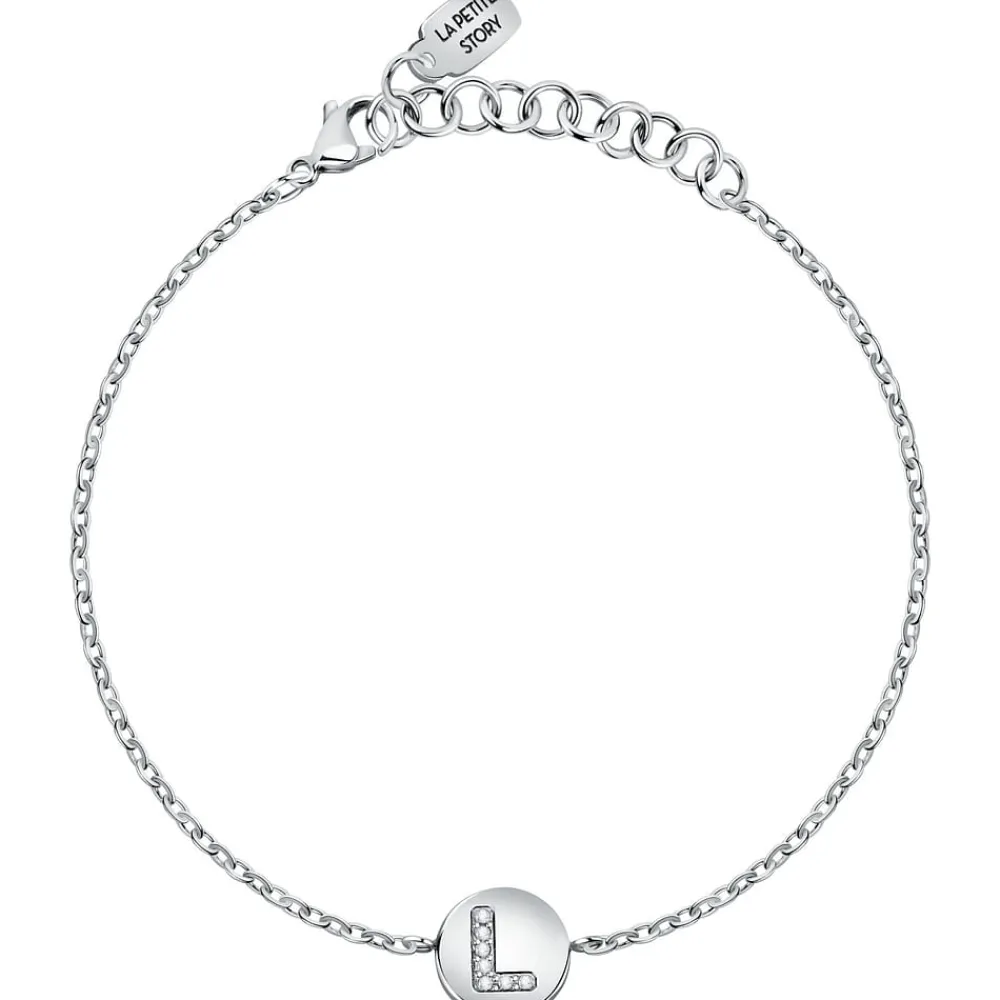 Bracciali In Acciaio<La Petite Story BRACCIALE FAMILY - LPS05ASF45