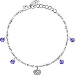 Bracciali In Acciaio|Bracciali Donna<La Petite Story BRACCIALE LOVE - LPS05ASD42