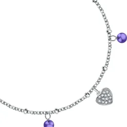 Bracciali In Acciaio|Bracciali Donna<La Petite Story BRACCIALE LOVE - LPS05ASD42