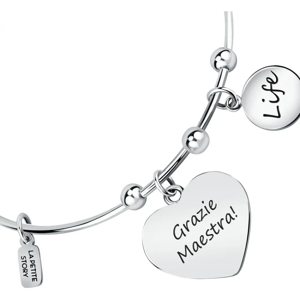 Bracciali In Acciaio|Bracciali Donna<La Petite Story BRACCIALE FAMILY - LPS05ASF70