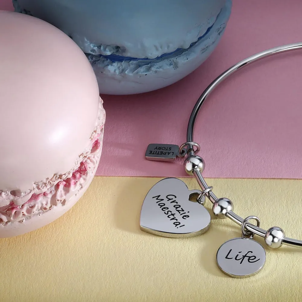 Bracciali In Acciaio|Bracciali Donna<La Petite Story BRACCIALE FAMILY - LPS05ASF70