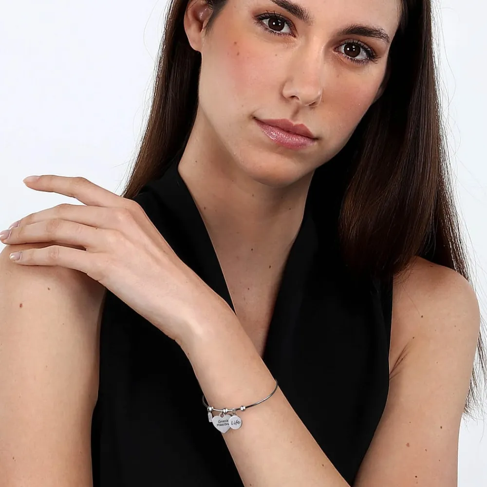 Bracciali In Acciaio|Bracciali Donna<La Petite Story BRACCIALE FAMILY - LPS05ASF70