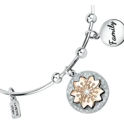 Bracciali In Acciaio|Gioielli Donna<La Petite Story BRACCIALE FAMILY - LPS05ASF24