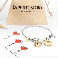 Bracciali|Gioielli In Acciaio<La Petite Story Bracciale Bangle - LPS05AQJ04
