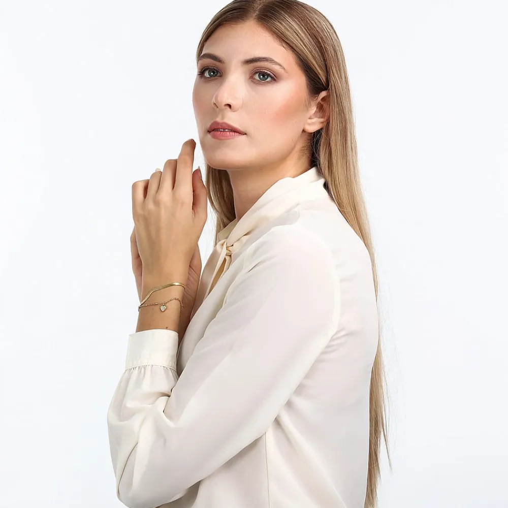 Bracciali|Gioielli In Acciaio<La Petite Story BRACCIALE LOVE - LPS05ASD46