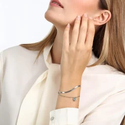 Bracciali In Acciaio|Bracciali Donna<La Petite Story BRACCIALE FAMILY - LPS05ASF64