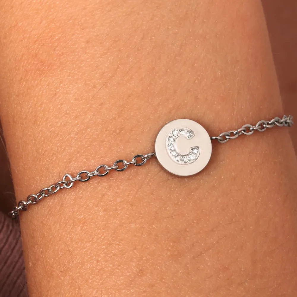 Bracciali In Acciaio<La Petite Story BRACCIALE FAMILY - LPS05ASF38