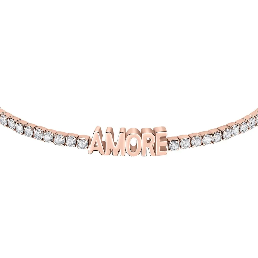 Bracciali|Gioielli In Acciaio<La Petite Story BRACCIALE LOVE - LPS05ASD45